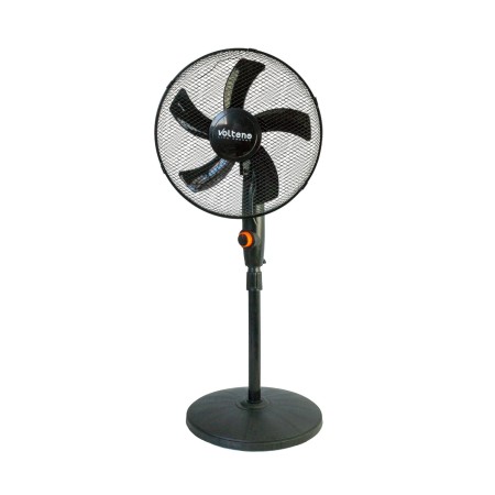 VOLTENO WENTYLATOR PODŁOGOWY CZARNY 40cm PODSTAWA OKRĄGŁA