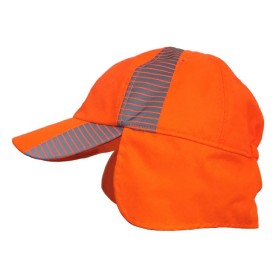 BETA CZAPKA OSTRZEGAWCZA Z OSŁONĄ KARKU POMARAŃCZOWA
