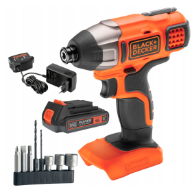 BLACK+DECKER ZAKRĘTARKA UDAR. 18V BDCIM18D1A 115Nm 1x2,0Ah
