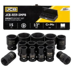 JCB NASADKI UDAROWE kpl. 15el.1/2"  6-KĄT. (10-32mm)