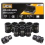 JCB NASADKI UDAROWE kpl. 10el.1/2"  6-KĄT. (10-24mm)