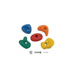 GREENMILL KAMIENIE NA ŚCIANKĘ WSPINACZKOWĄ 5szt. PLASTIKOWE (ZESTAW MONTAŻOWY ZE ŚRUBAMI)