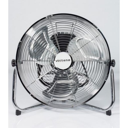 WENTYLATOR-CYRKULATOR PODŁOGOWY 50W CHROMOWANY