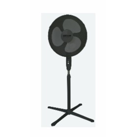 VOLTENO WENTYLATOR PODŁOGOWY CZARNY 40cm PODSTAWA KRZYŻAK