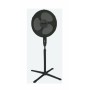 VOLTENO WENTYLATOR PODŁOGOWY CZARNY 40cm PODSTAWA KRZYŻAK