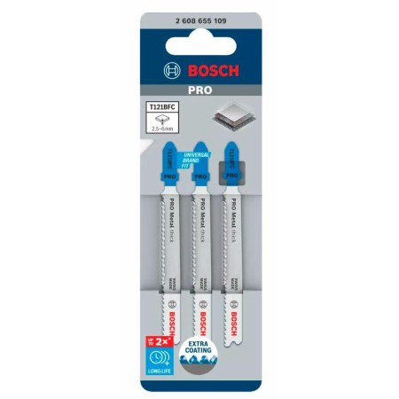BOSCH BRZESZCZOT T PRO METAL THICK T121BFC 92 mm /3szt.