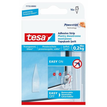 TESA PRZEZROCZYSTE PLASTRY MONTAŻOWE 200g.