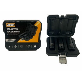 JCB NASADKI UDAROWE DŁ.kpl.  3el.1/2"  6-KĄT. (17,19,21mm) CIENKOŚCIENNE