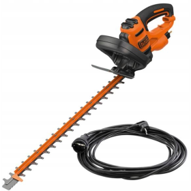 BLACK+DECKER NOŻYCE DO ŻYWOPŁOTU 500W/55cm BEHTS401C10 +PRZEDŁUŻACZ 10m