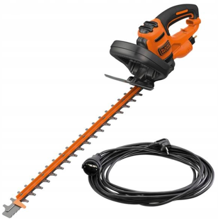 BLACK+DECKER NOŻYCE DO ŻYWOPŁOTU 500W/55cm BEHTS401C10 +PRZEDŁUŻACZ 10m