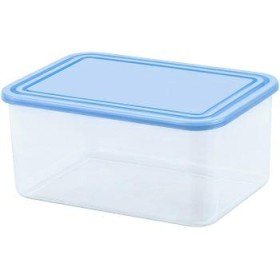 "CURVER POJEMNIK DO PRZECHOWYWANIA ŻYWNOŚCI PROSTOKĄTNY 0,8L   /TRANSPARENTNY NIEBIESKI/
TRANSPARENT