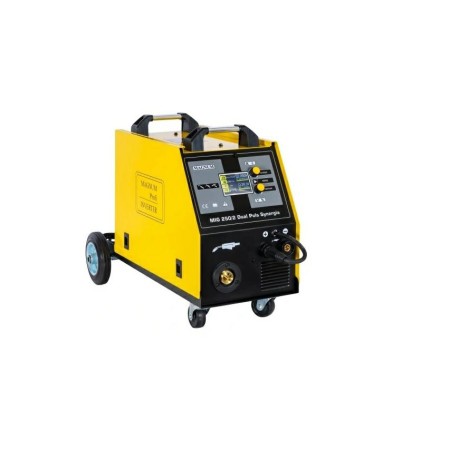 PÓŁAUTOMAT INWERTER MAGNUM MIG250/2 DUAL PULSE SYNERGIA, MMA, 230/400, 230V-200A/60%, 400V-250A/60%, 4X4, GP50, D300