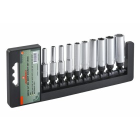 JONNESWAY KOMPLET NASADEK CALOWYCH DŁUGICH 10 elem.(1/4" 6-KAT)   S05HD2210S