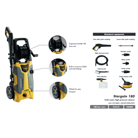 LAVOR MYJKA STARGATE 180/2500W/180BAR + PATIO