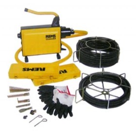 REMS ELEKTRYCZNA MASZYNA DO CZYSZCZENIA RUR COBRA 22 SET 16 + 22mm