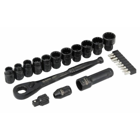 Sata Zestaw 24 Kluczy Nasadowych Przelotowych X6