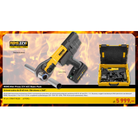 REMS PRASA MINI-PRESS 22V ACC  BASIC-PACK (578014R220+090446R)