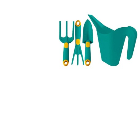 Ramp Zestaw Ogrodowy 3El. + Konewka 1L  Turkusowy