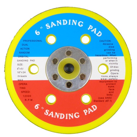 Dysk Do Szlifierki Mimośrodowej 150Mm Pneumatycznej /Silver