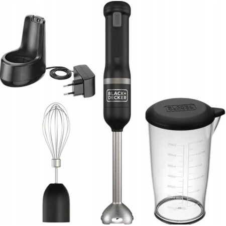 Bd Blender 7,2V 2W1 Black Bckm1012Kb
