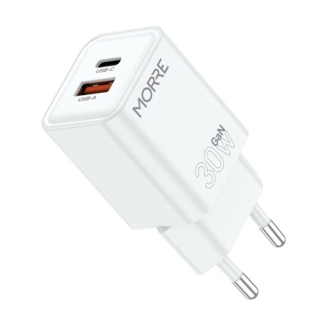 Morre Ładowarka Usb/Usb-C 30W Biała