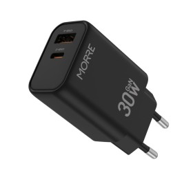 Morre Ładowarka Usb/Usb-C 30W Czarna