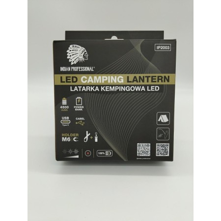 Latarka Led Camping Lantern Power Bank 4500Mah Premium /Indian Professional