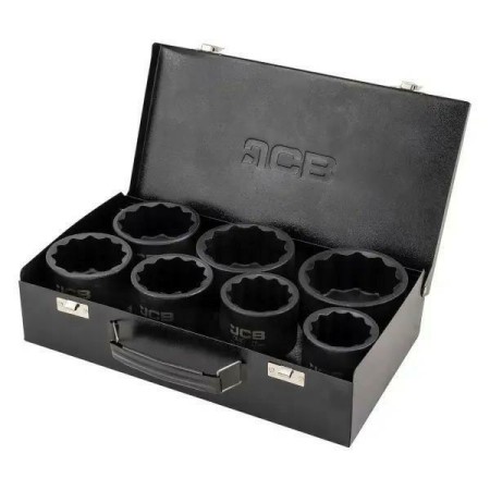 Jcb Nasadki Udarowe 12K 1"  7Szt. (46-75Mm)