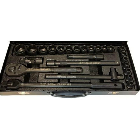 Jcb Nasadki Udarowe Kpl. 26El.1/2"  6-Kąt. (8-32Mm)