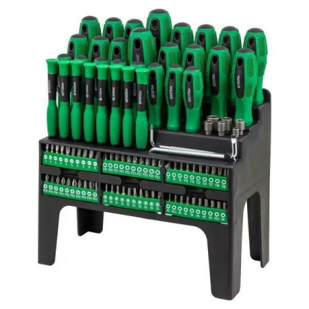 Rockforce Zestaw Wkrętaków Bitów 100El. W Stojaku