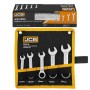 Jcb Klucz Płasko-Oczkowy Z Grzechotką Krótki Kpl. 5El. 10-19Mm