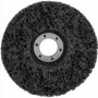Tarcza z włókniny ściernej SADU 125 czarna do czyszczenia