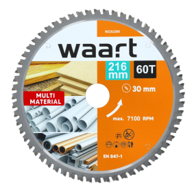 Waart Piła Tarczowa Widiowa 216 X 30 X 60Z Multimaterial.