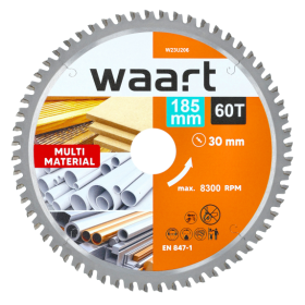 Waart Piła Tarczowa Widiowa 185 X 30 X 60Z Multimaterial