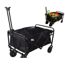 Wózek Transportowy Ogrodowy Składany 90L
