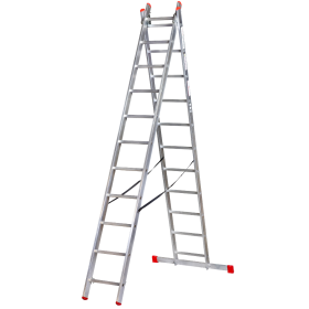 Kastom Drabina Aluminiowa  2X 8 Stopni 150Kg Vhr