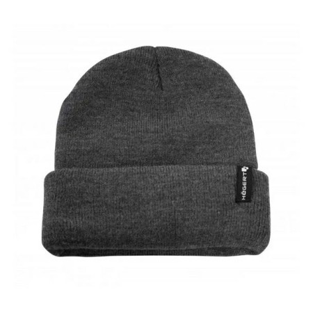 Hogert Czapka Zimowa Podwójna Egon Ciemnoszary Melanż Uni