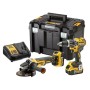 Dewalt.zestaw Combo 18V (Dcd796+Dcg405) 2X5,0Ah Tstak Vi Dck2080P2T