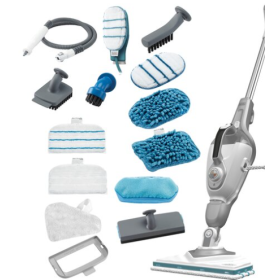 Black+Decker Mop Parowy 2W1 1600W +17Acc Bhsm1615Dsg