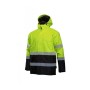 Hogert Kurtka Ocieplana Odblaskowa Adel / Żółta Rozmiar Xxl