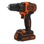Black+Decker Wkrętarka 18V Bdcdd186B 40Nm 2X1,5Ah