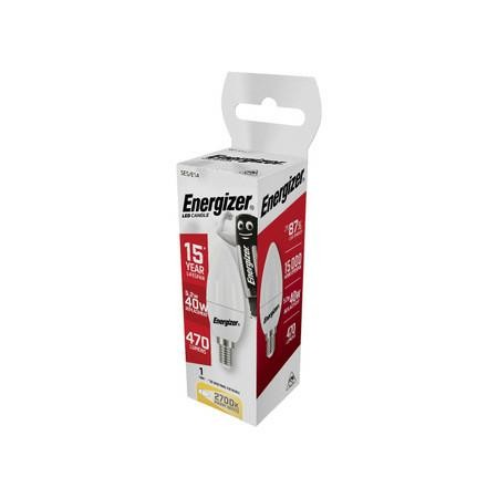 Energizer Żarówka Candle 4,2W / 40W E14 470Lm Barwa Ciepła