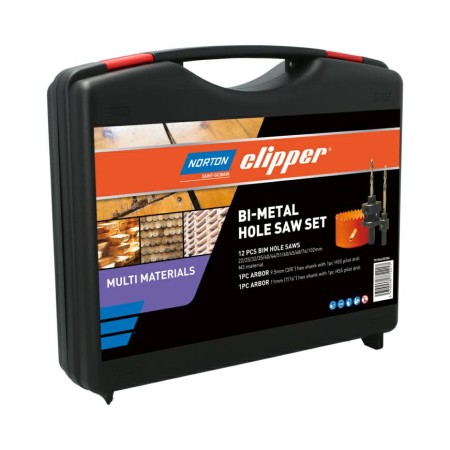 Norton Zestaw Otwornic Bim 12Szt. Multi Materials
