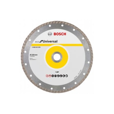 Tarcza diamentowa Bosch ECO Universal Turbo 230x22,23 mm – do betonu, kamienia i metali żelaznych