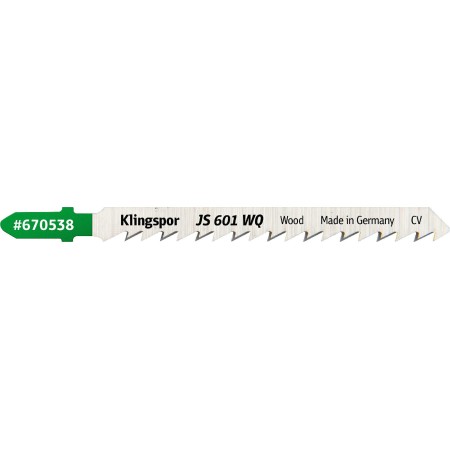 Klingspor Brzeszczot Do Wyrzynarki 100X8X1,45Mm Js 601 Wq /5Szt.