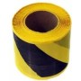 Taśma Ostrzeg.80Mm X 100M (Czarno-Żółta)