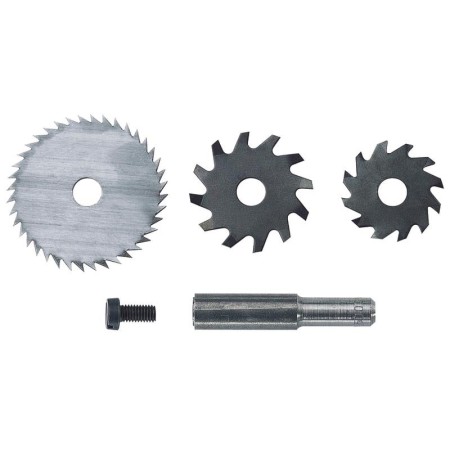 Wolfcraft Zestaw Frezarski 3263/64/70 + Trzpień 8Mm