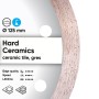 Diamentowa tarcza Distar 1A1R Hard Ceramics 125 mm do cięcia ceramiki i gresu