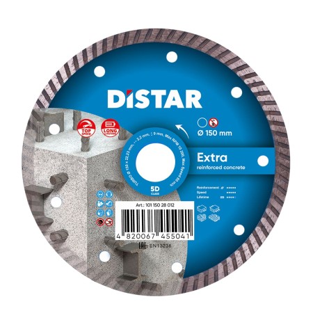 Diamentowa tarcza Turbo 150 Extra Distar do cięcia betonu
