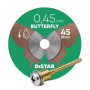 Tarcza diamentowa Distar Butterfly 45x0,45 – precyzyjne cięcie ceramiki i gresu